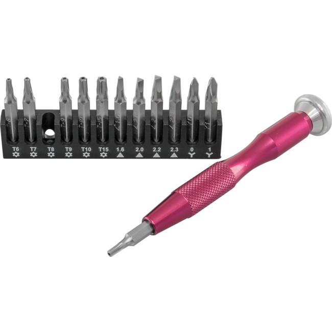 Screw driver and bits
