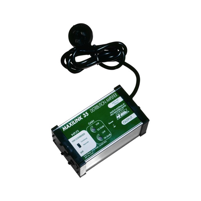 HILLS MAXILINK35F 33DB DISTRIBUTION AMPLIFIER 'F' TYPE HILLS Radio