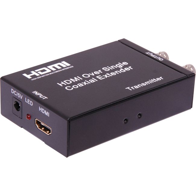 Wall Plate Hdmi Extender Over Dual Cat5e Cat6 With Power 50 Meter
