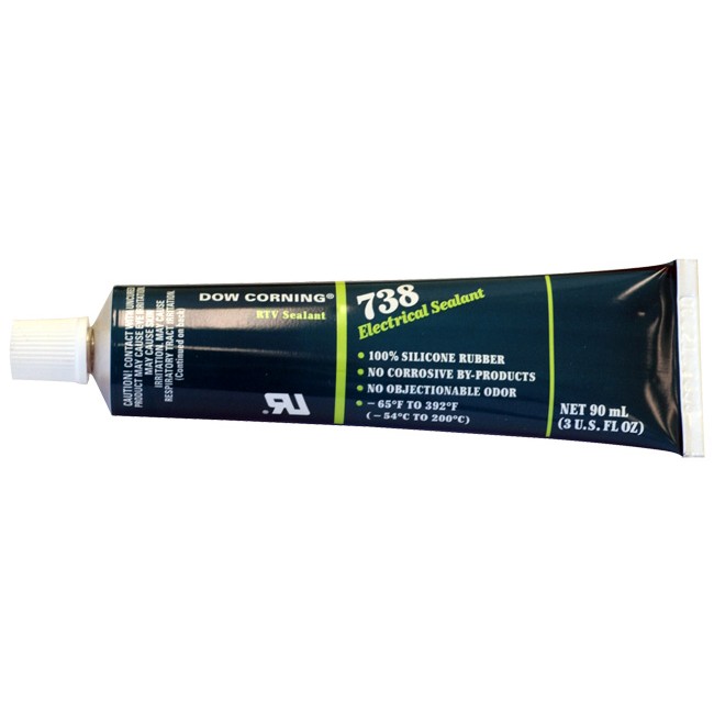 DOW CORNING SL738DC 85ML 738 ELECTRICAL SEALANT SILASTIC SILICONE WHITE