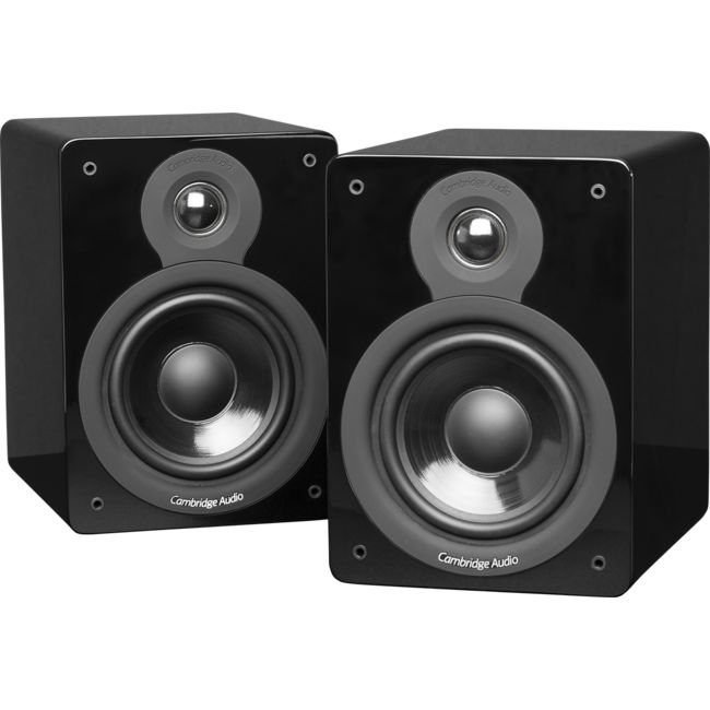 Cambridge Audio Minx Xlb 5 25 2 Way Bookshelf Speakers Black