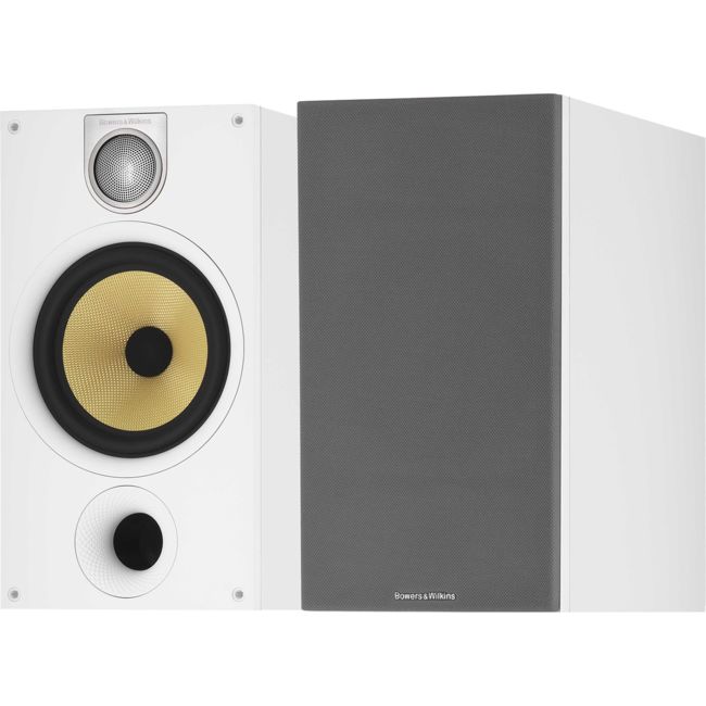 B&W 686S2W WHITE 2WAY SHELF SPEAKERS 600 SERIES Radio Parts