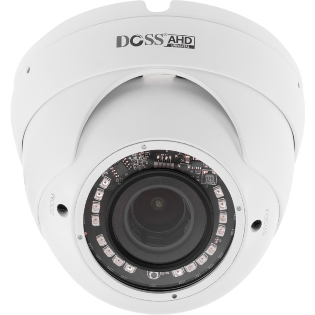 DM30AHDW5M DOME 4-IN-1 2.8-12MM LENS 5MP 20M IR ANALOG HD CAMERA – WHITE