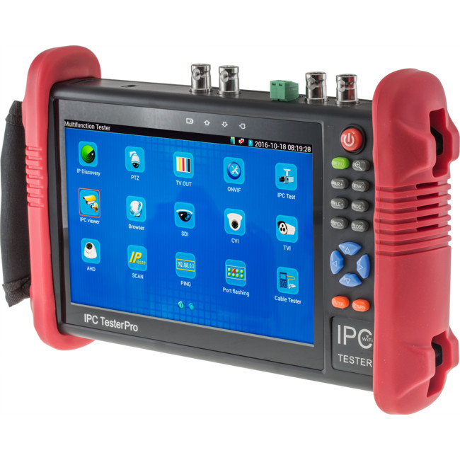 T700A 7″ CCTV TESTER ANALOG, HD CAMERAS, IP CAMERA