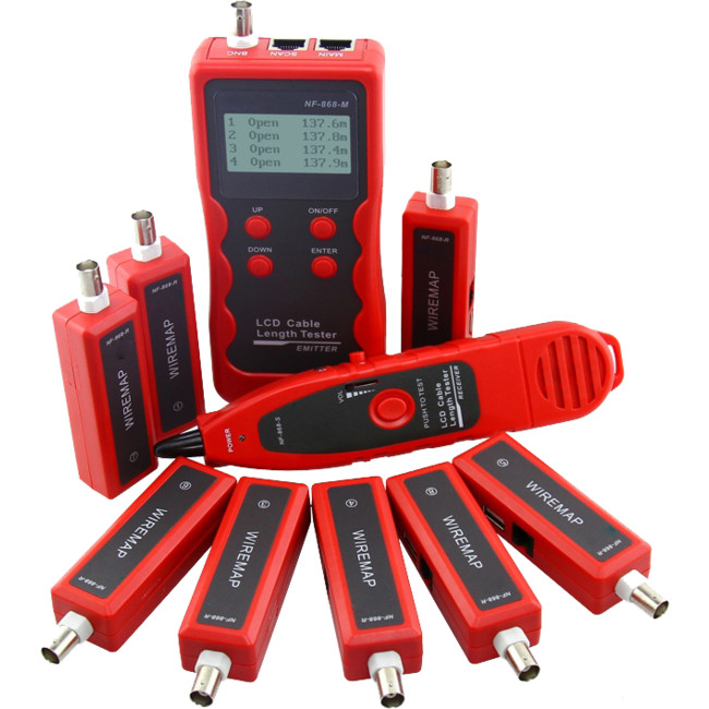 NF868W CABLE TESTER WITH 8 REMOTE ID