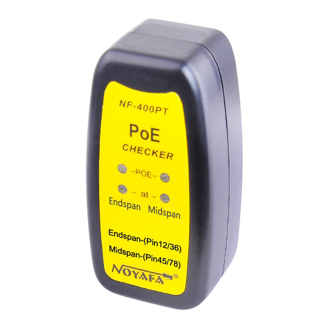 NF400PT POE CHECKER (IEEE802.3AF/AT COMPLIANT)