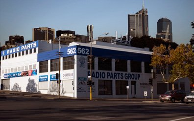 Radio Parts building