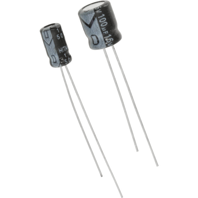 Ssr 22 50 0 22mf 50v Ssr Mini Radial Capacitor Radio Parts Electronics Components