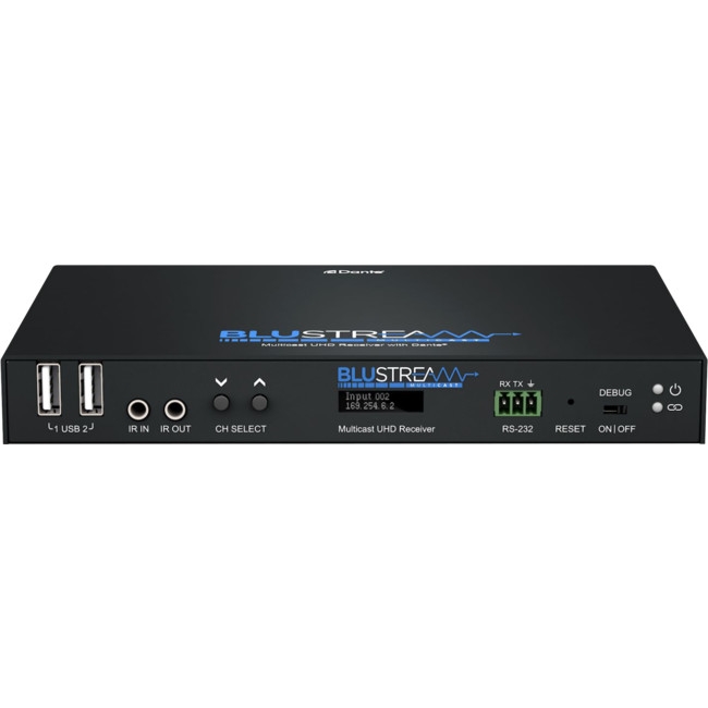 BLUSTREAM IP250UHDRX IP MULTICAST UHD VIDEO RX OVER 1GB NETWORK HDMI ...