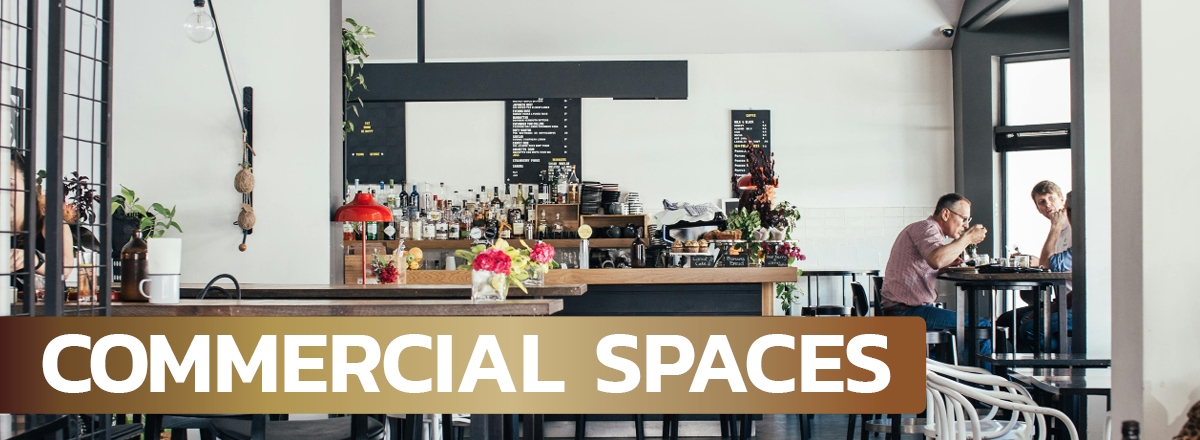 Commercial Spaces Banner
