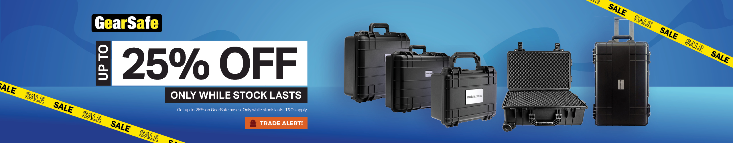 25% Off GearSafe Cases