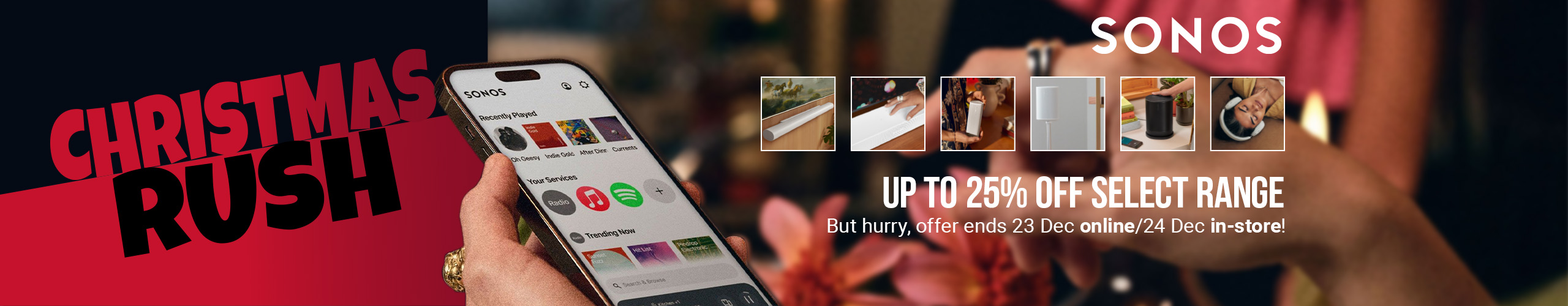 Sonos Christmas Rush 2025