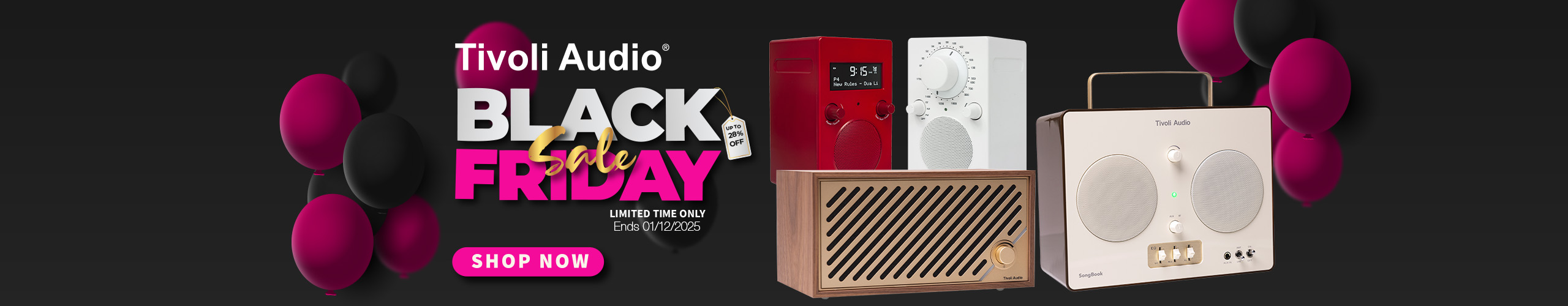 Tivoli Audio Black Friday 2025