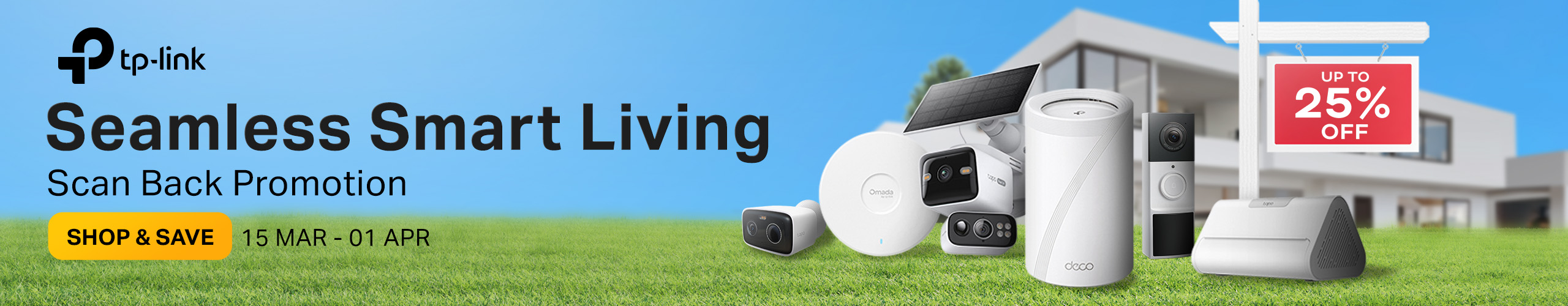 TP-LINK March 2026 Seamless Smart Living Promotion