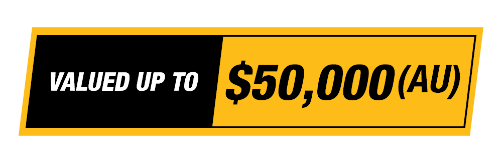 Prize valued up to $50,000
