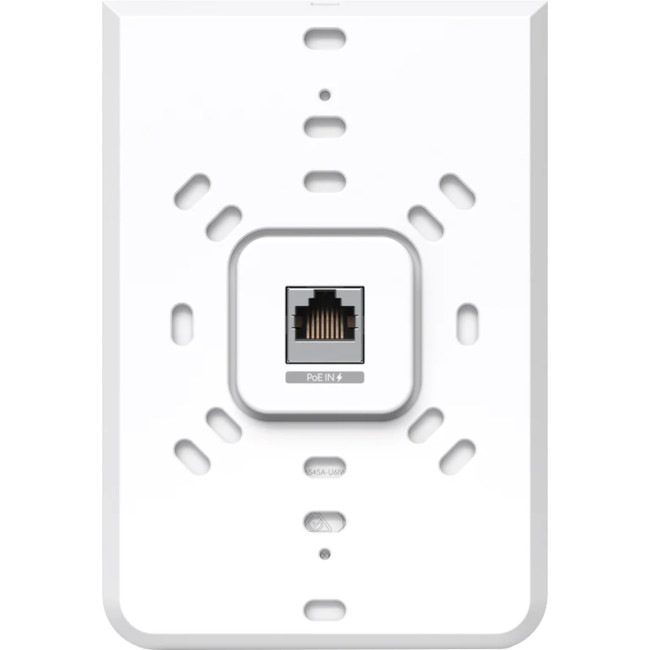 UBIQUITI U6-IW WI-FI 6 IN-WALL ACCESS POINT BUILT-IN POE SWITCH - Radio ...