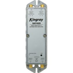 SAT42D 42db DUAL SATELLITE AMPLIFIER KINGRAY