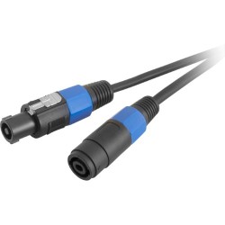 HLA8073 2M SPEAKON PLUG TO SOCKET 4PIN SPEAKON EXTENSION LEAD