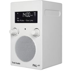 PPBTGWHT TIVOLI AUDIO PAL+B WHITE/WHITE BLUETOOTH/DAB+/FM RADIO