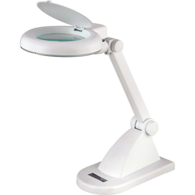 desk mounted magnifying led lamp
