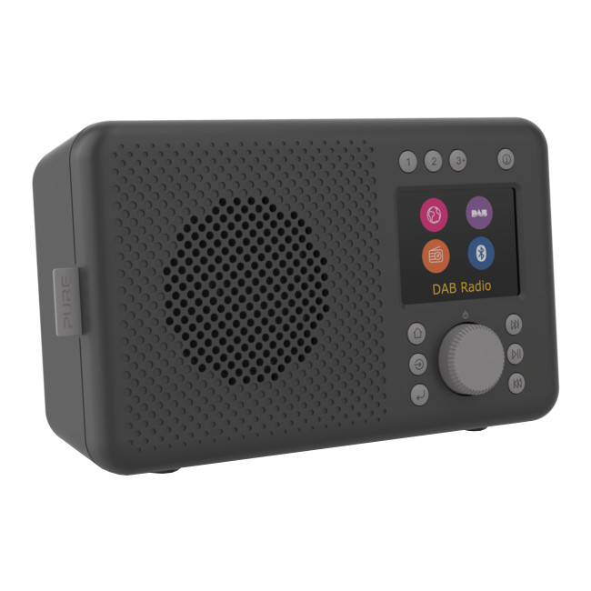 PURE CONNECTCH DAB+ RADIO WITH BT ELAN CHARCOAL PORTABLE