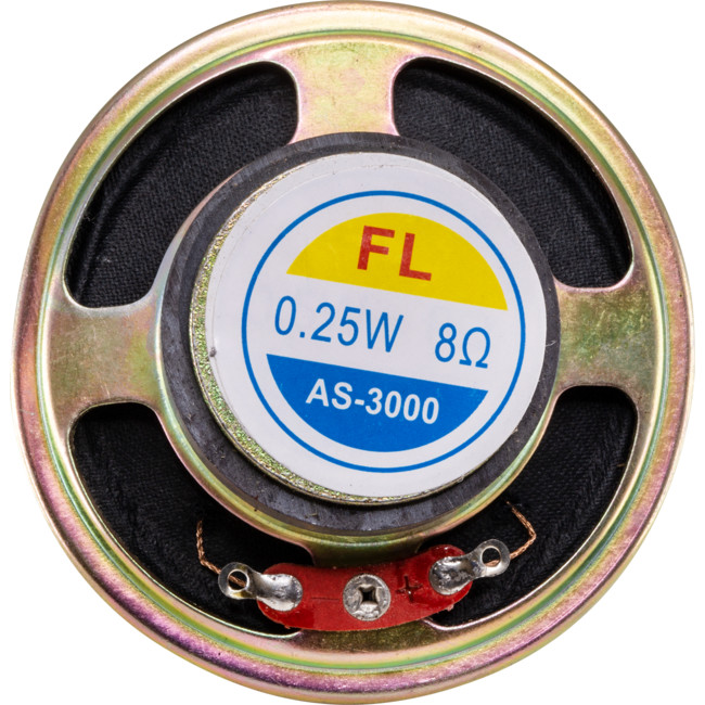 speaker 0.25 w 8 ohms