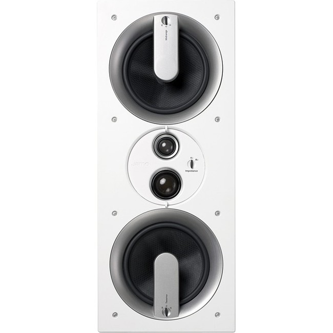 Jamo Iw626lcrfg2 160w In Wall 3 Way Speaker 6 5 Custom 600