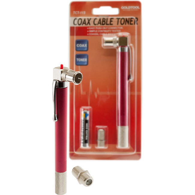 POCKET TONER TESTER COAXIAL RG6 TRACK TV CABLE TRACKER