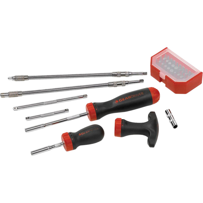 Gearwrench ratcheting screwdriver set discount