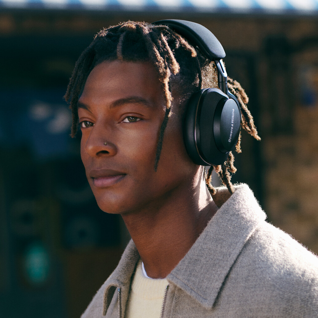 B&W PX7S2BLACK OVEREAR NOISE CANCELLING HEADPHONES BLACK Radio Parts