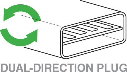 dual-direction plug